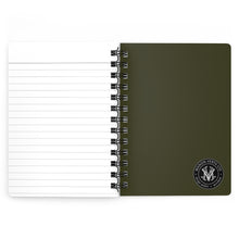 Load image into Gallery viewer, Master of Hounds Baroque Noir Small Spiral Bound Notebook
