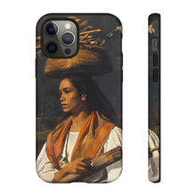 Load image into Gallery viewer, Mujer Filipina Baroque Noir Tough Phone Case
