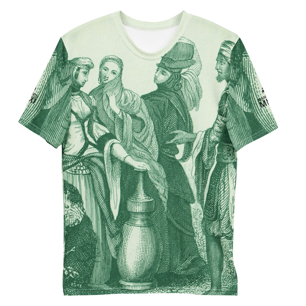 Rendezvous Baroque Noir Men's Toile Shirt