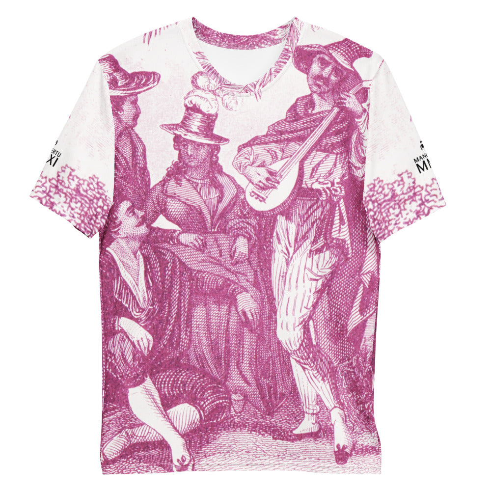 Musical Interlude Baroque Noir Men's Toile Shirt