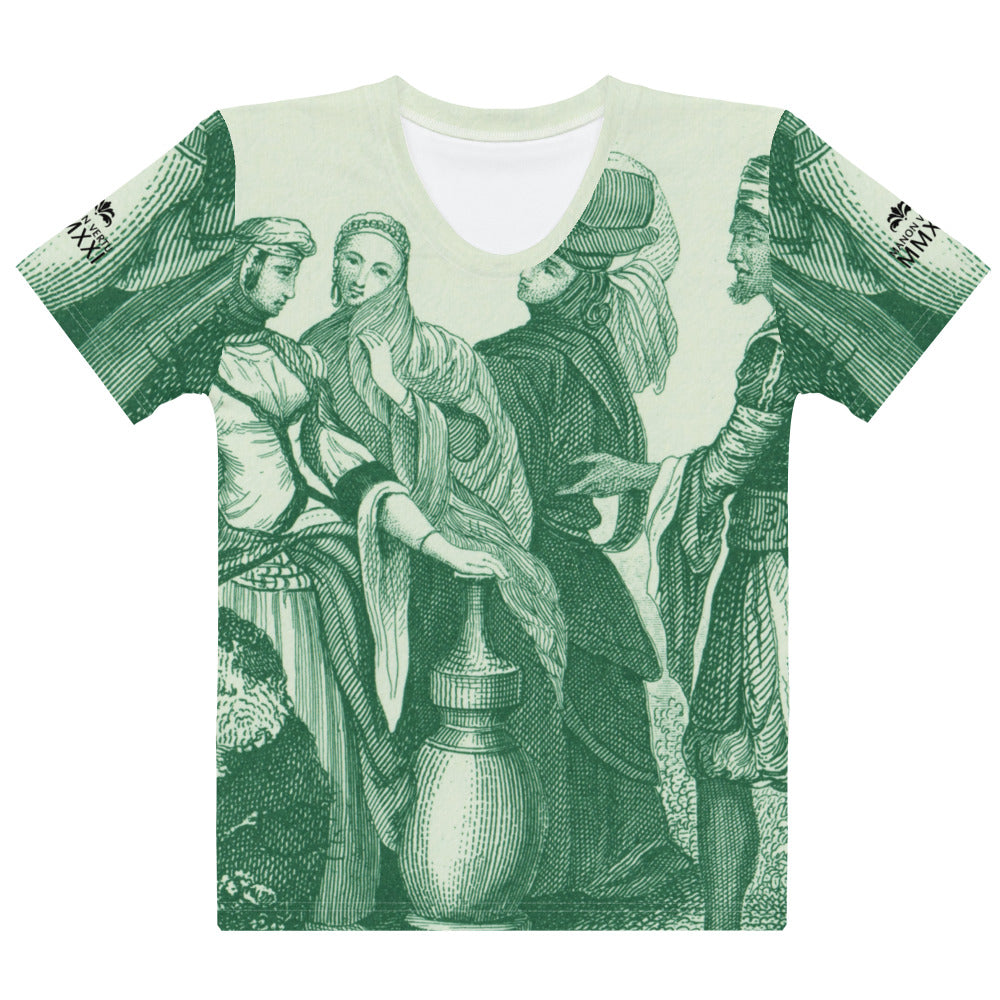 Rendezvous Baroque Noir Women's Toile Shirt