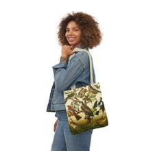 Load image into Gallery viewer, A Lovely Flock Avian Splendor Canvas Tote Bag
