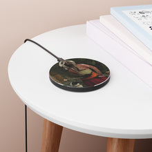 Load image into Gallery viewer, Master of Hounds Baroque Noir Wireless Charging Pad
