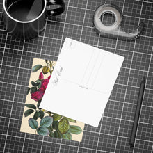 Load image into Gallery viewer, Flowering Rose Verdant Post Card Pack
