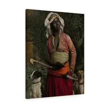 Load image into Gallery viewer, Master of Hounds Baroque Noir Canvas Print
