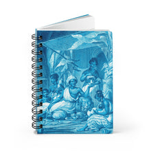 Load image into Gallery viewer, Family Outing Baroque Noir Small Spiral Bound Notebook

