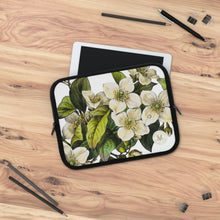 Load image into Gallery viewer, Flowering Orange Verdant Laptop &amp; Tablet Sleeve
