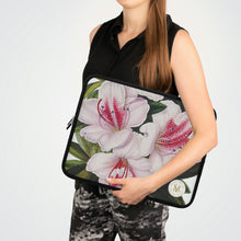 Load image into Gallery viewer, Indian Azalea Verdant Laptop &amp; Tablet Sleeve
