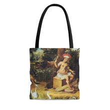 Load image into Gallery viewer, Allegorical America Baroque Noir Tote Bag

