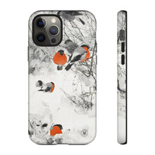 Load image into Gallery viewer, Bullfinches in Winter Avian Splendor Tough Phone Case
