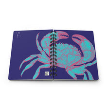 Load image into Gallery viewer, Cancer: The Stars Within Small Spiral Bound Notebook
