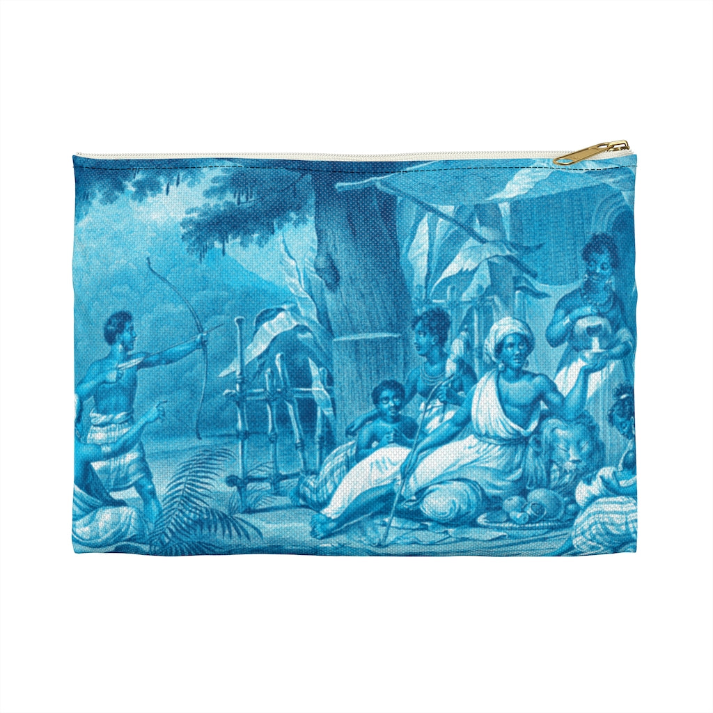 Family Outing Baroque Noir Accessory Pouch