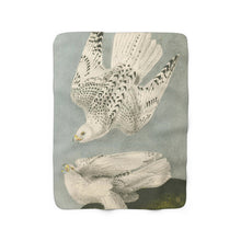 Load image into Gallery viewer, Gyr Falcons Avian Splendor Sherpa Throw Blanket
