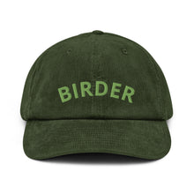 Load image into Gallery viewer, Birder Avian Splendor Corduroy Cap

