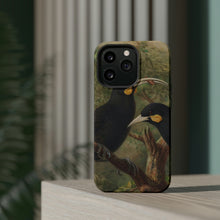 Load image into Gallery viewer, Black Huia Avian Splendor MagSafe Tough Cases
