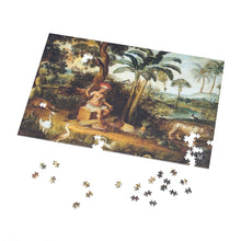 Load image into Gallery viewer, Allegorical America Baroque Noir Jigsaw Puzzle
