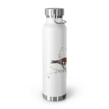 Load image into Gallery viewer, American White-winged Crossbill Avian Splendor Copper Vacuum Insulated Bottle
