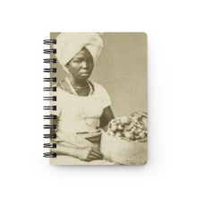 Load image into Gallery viewer, Brazilian Market Woman: Vestigial Light Small Spiral Bound Notebook
