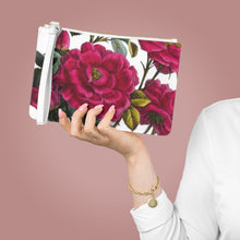 Load image into Gallery viewer, Flowering Rose Verdant Clutch Bag
