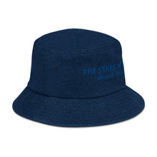 Load image into Gallery viewer, The Stars Within Denim Bucket Hat
