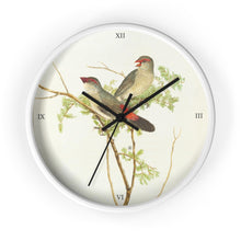 Load image into Gallery viewer, Grossbeak Avian Splendor Wall clock
