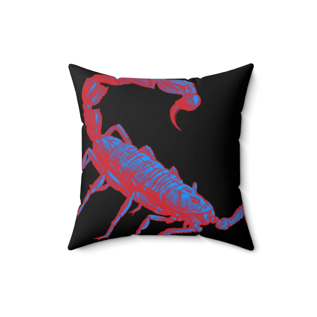 Scorpio: The Stars Within Faux Suede Throw Pillow