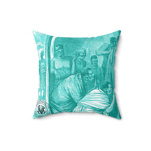 Load image into Gallery viewer, Spirit Shop Baroque Noir Faux Suede Throw Pillow
