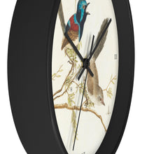 Load image into Gallery viewer, Variegated Warbler Avian Splendor Wall clock
