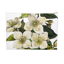 Load image into Gallery viewer, Flowering Orange Verdant Accessory Pouch
