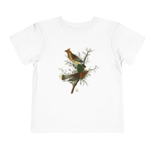 Load image into Gallery viewer, Cedar Waxwings Avian Splendor Toddler Tshirt

