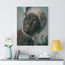Load image into Gallery viewer, Africa Allegory Baroque Noir Canvas Print
