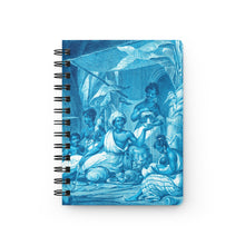 Load image into Gallery viewer, Family Outing Baroque Noir Small Spiral Bound Notebook
