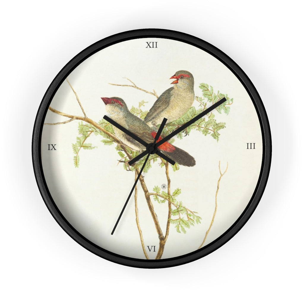 Grossbeak Avian Splendor Wall clock