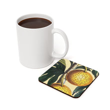 Load image into Gallery viewer, Bread Fruit Verdant Cork Back Coaster
