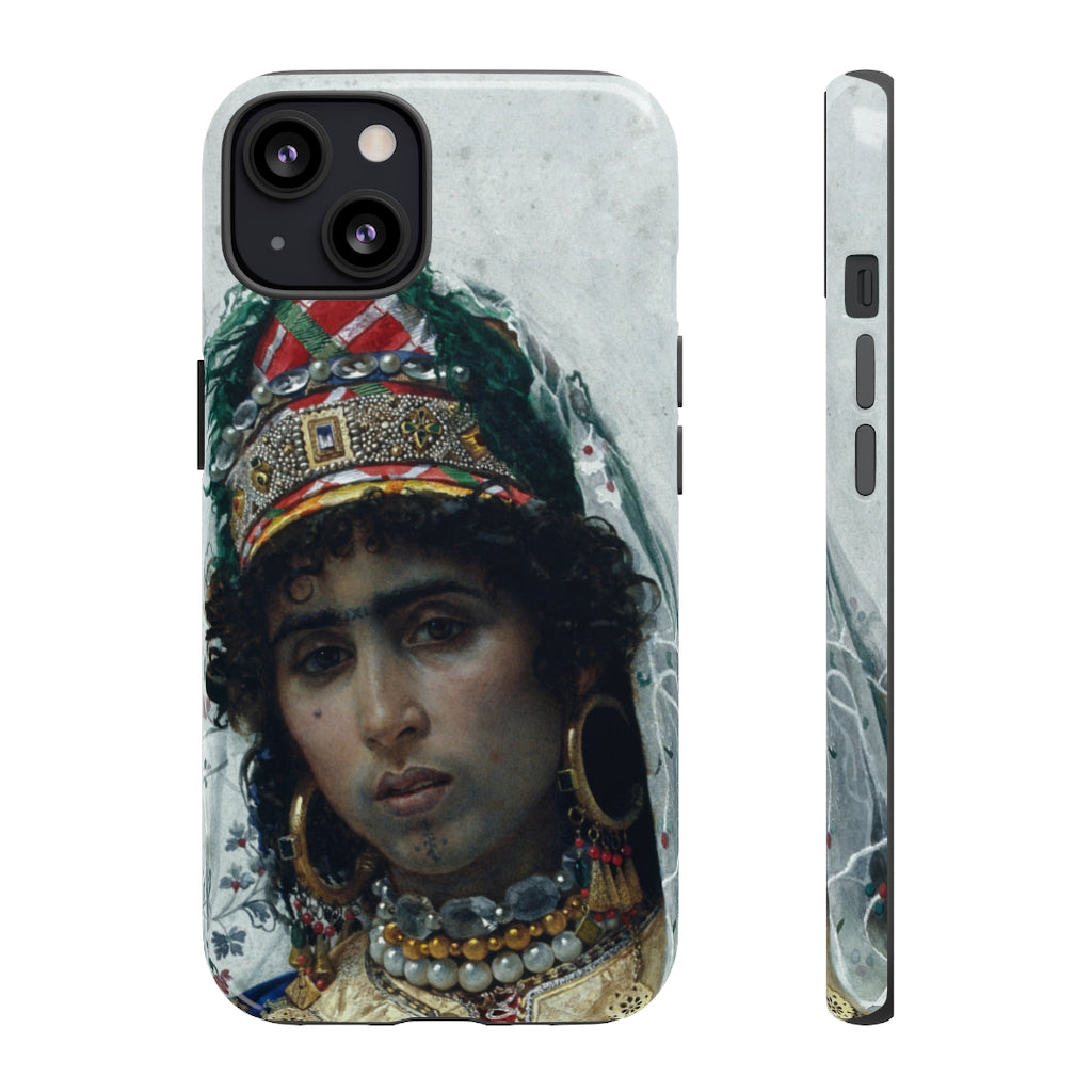 Berber Bride Baroque Noir Tough Phone Case