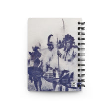 Load image into Gallery viewer, Zulu Wedding Guests: Vestigial Light Small Spiral Bound Notebook
