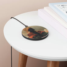 Load image into Gallery viewer, Turkish Water Seller Baroque Noir Wireless Charging Pad
