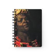 Load image into Gallery viewer, The Sibyl Agrippina Baroque Noir Small Spiral Bound Notebook

