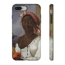 Load image into Gallery viewer, Haitian Woman With Fruit Baroque Noir Tough Phone Case
