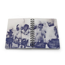 Load image into Gallery viewer, Zulu Wedding Guests: Vestigial Light Small Spiral Bound Notebook
