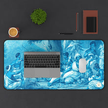 Load image into Gallery viewer, Family Outing Baroque Noir Desk Mat
