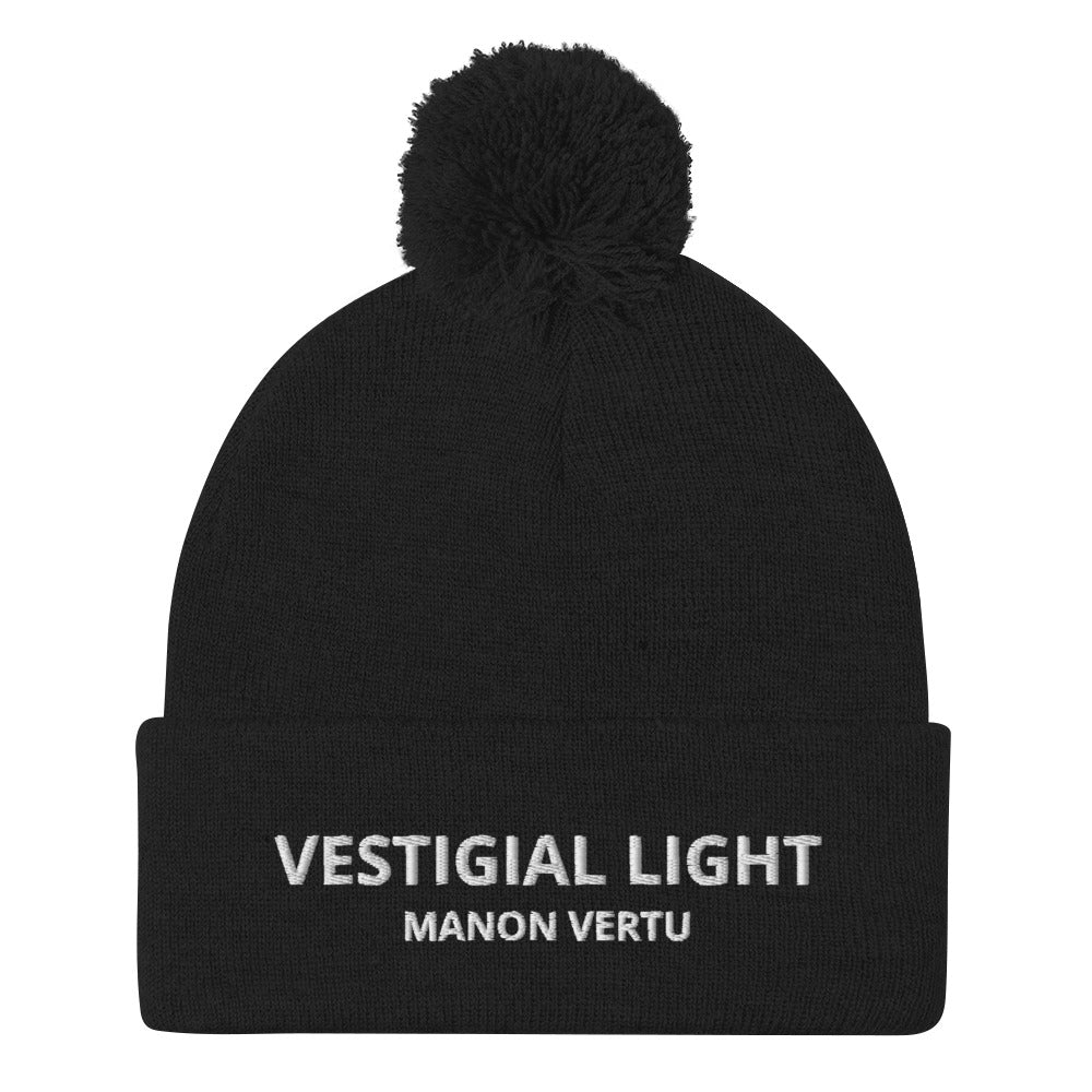 Vestigial Light Pom-Pom Beanie