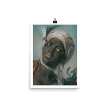 Load image into Gallery viewer, Africa Allegory Baroque Noir Print
