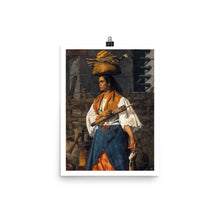 Load image into Gallery viewer, Mujer Filipina Baroque Noir Print
