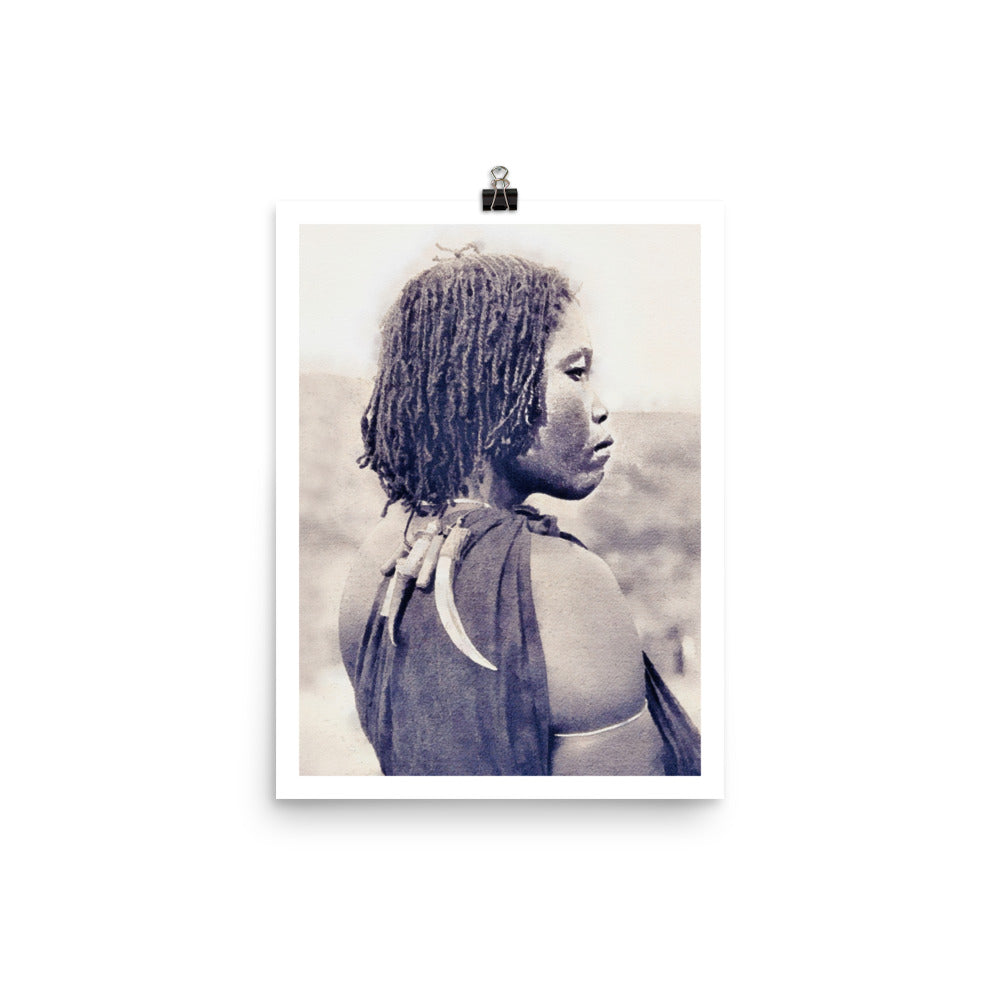 Zulu Woman: Vestigial Light Print