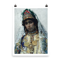 Load image into Gallery viewer, Berber Bride Baroque Noir Print
