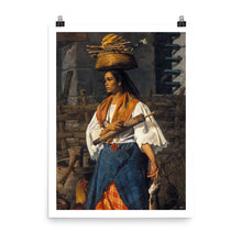Load image into Gallery viewer, Mujer Filipina Baroque Noir Print
