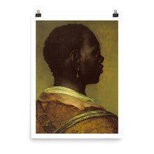 Load image into Gallery viewer, Man With A Gold Earring Baroque Noir Print
