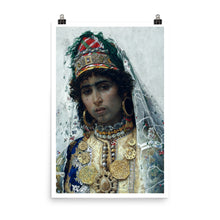 Load image into Gallery viewer, Berber Bride Baroque Noir Print
