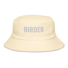 Load image into Gallery viewer, Birder Avian Splendor Terry Cloth Bucket Hat
